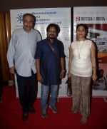 Madhusudan Kumar, Paramesh Paul and Rekha Rana at the Russian Film Days inauguration at Osianama in Liberty Cinema